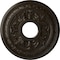 Ekena Millwork Baltimore Ceiling Medallion (Canopies up to 5 1/2"), 15 3/8"OD x 4 1/4"ID x 1 1/2"P, Stone Hearth CM15BASHF - alternate 1